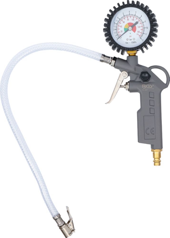 Produktbild BGS Druckluft Reifenfüllpistole 0 - 8 bar bild 2