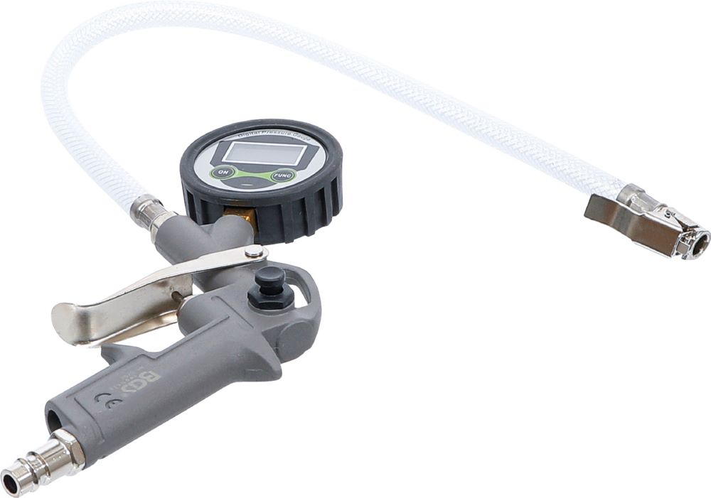 Produktbild BGS Druckluft Reifenfüllpistole digital 0 - 8 bar bild 2
