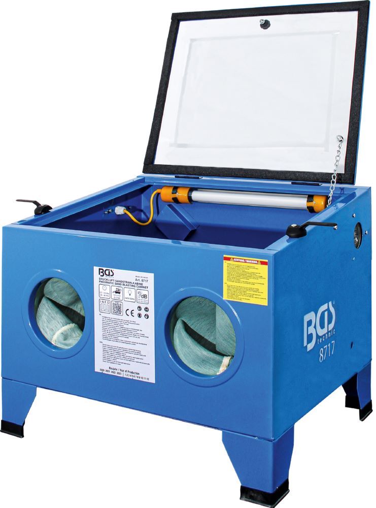Produktbild BGS Druckluft Sandstrahlkabine 585x495x485 mm bild 1