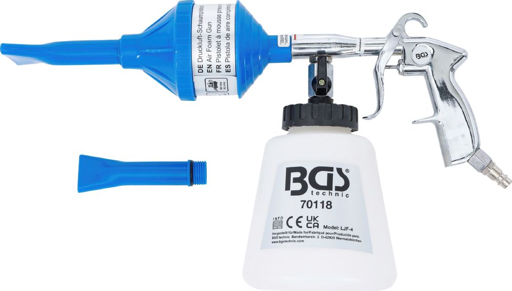 Produktbild BGS Druckluft Schaumpistole 1 Liter 6 bar bild 3