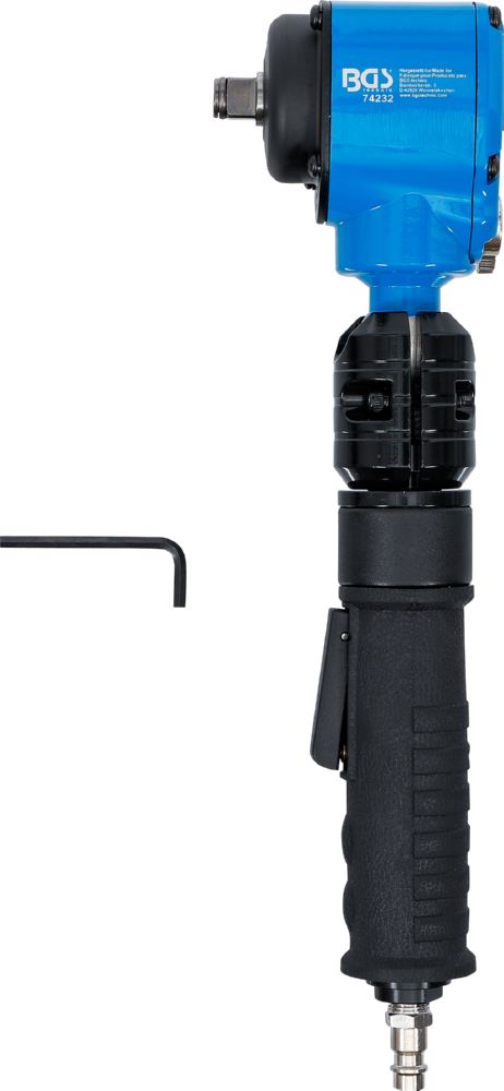 Produktbild BGS Druckluft Schlagschrauber 12,5 mm 1/2 Zoll 650 Nm mit dreh- und neigbarem Kopf bild 7