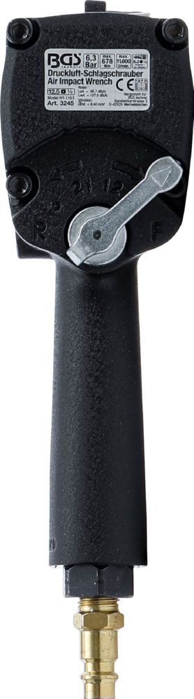 Produktbild BGS Druckluft Schlagschrauber 12,5 mm 1/2 Zoll 678 Nm bild 2
