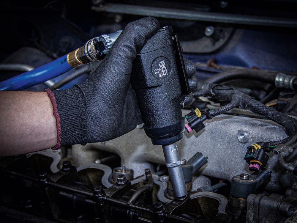 Produktbild BGS Druckluft Schlagschrauber 10 mm 3/8 Zoll Butterfly 135 Nm bild 4