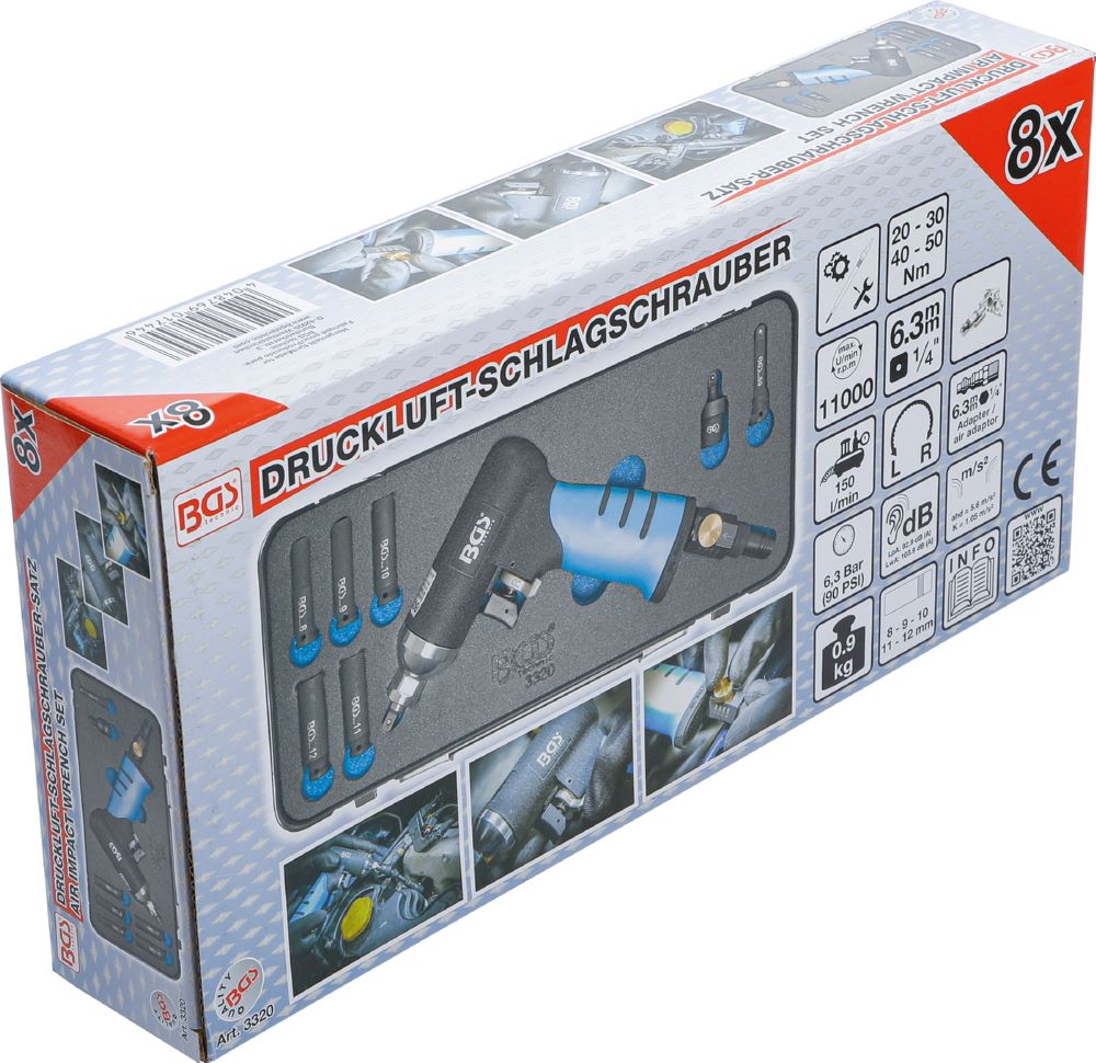 Produktbild BGS Druckluft Schlagschrauber für Glühkerzen 6,2 bar bild 9