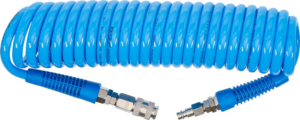 Produktbild BGS Druckluft Spiralschlauch 6 meter Außendurchmesser 12 mm bild 4