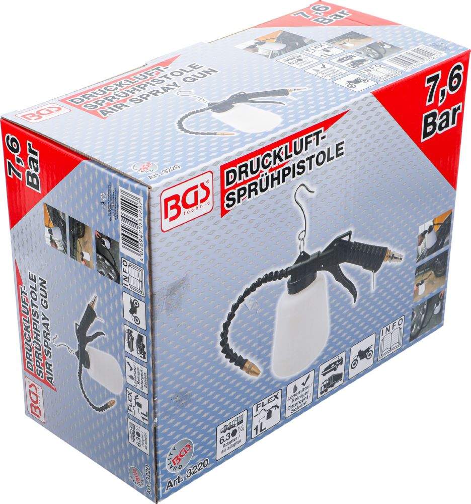 Produktbild BGS Druckluft Sprühpistole 1 Liter bild 5