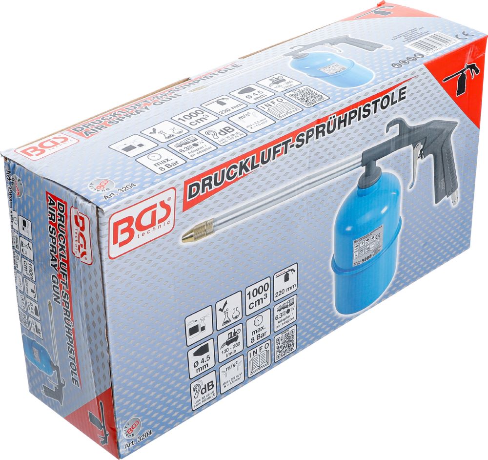Produktbild BGS Druckluft Sprühpistole 1000 cm³ bild 4
