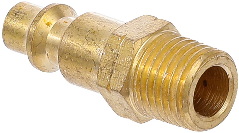 Produktbild Druckluft Stecknippel 6,3 mm 1/4 Zoll Außengewinde USA / Frankreich bild 2