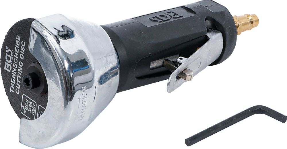 Produktbild BGS Druckluft Trennschneider 75 mm Leerlaufdrehzahl 20000 U/min