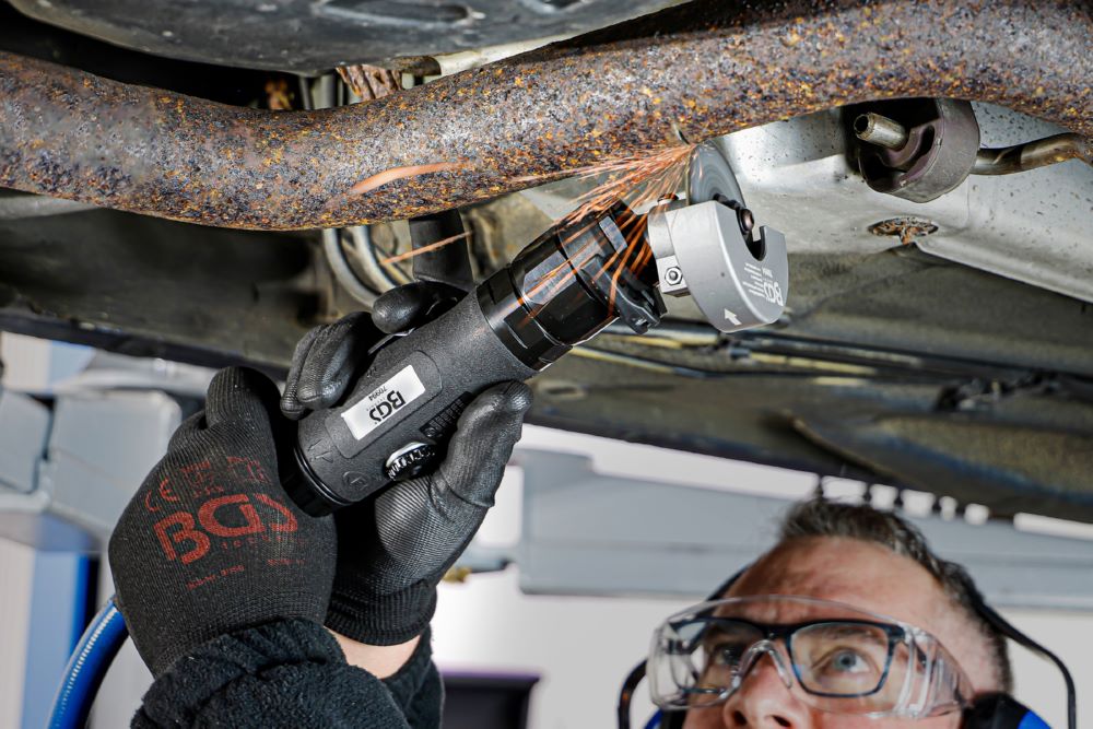 Produktbild BGS Druckluft Trennschneider 260 mm flexibler Kopf 16000 U/min bild 2