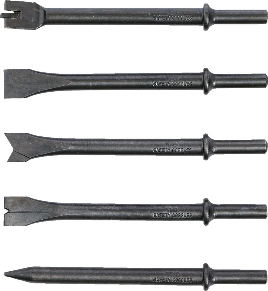 Produktbild Drucklufthammer Meißel Satz 5 teilig bild 3