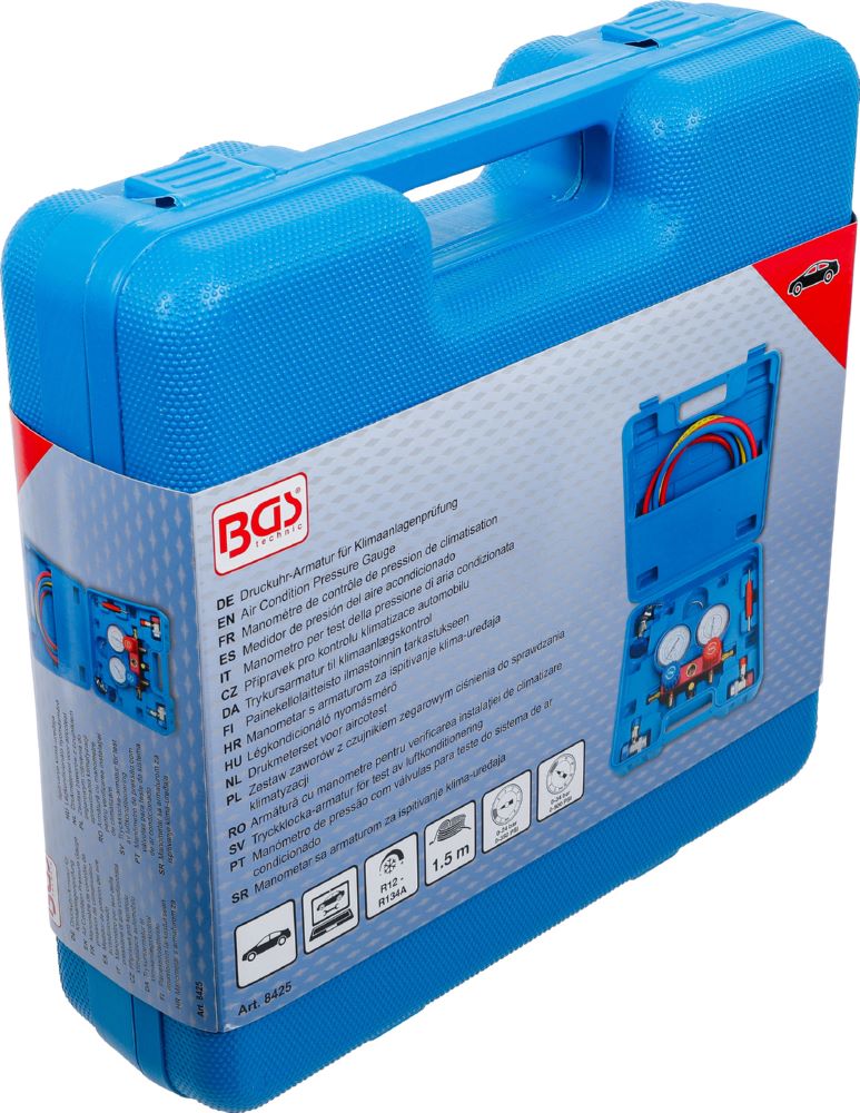 Produktbild BGS Druckuhr Armatur für Klimaanlagenprüfung bild 6