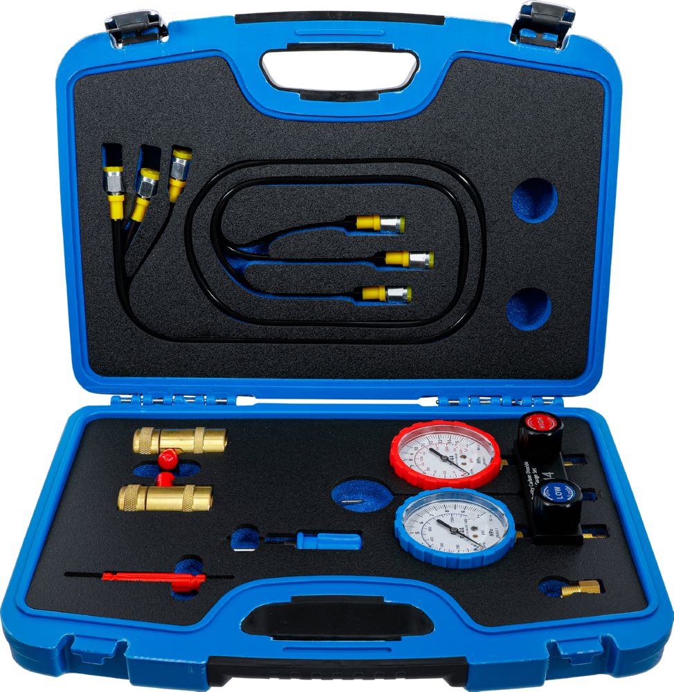 Produktbild BGS Druckuhr Armatur für Klimaanlagenprüfung für Kältemittel R744