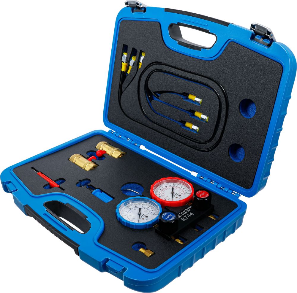 Produktbild BGS Druckuhr Armatur für Klimaanlagenprüfung für Kältemittel R744 bild 3