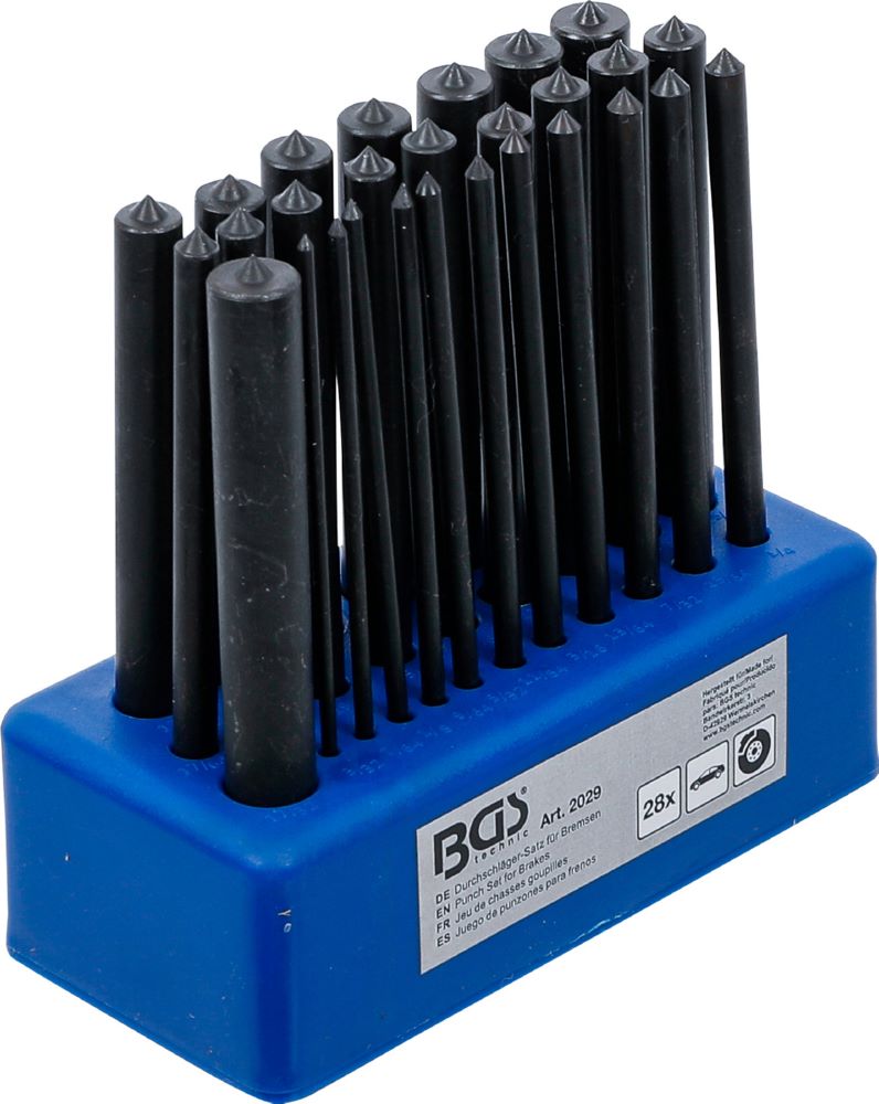 Produktbild BGS Durchschläger Satz für Bremsen 28 teilig