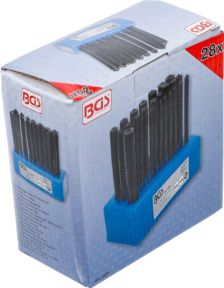 Produktbild BGS Durchschläger Satz für Bremsen 28 teilig bild 3