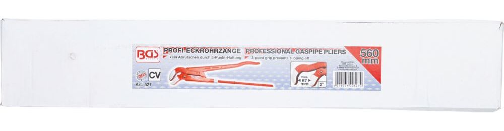 Produktbild BGS Eckrohrzange 2 Zoll 3-Punkt-Haftung bild 4