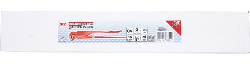 Produktbild BGS Eckrohrzange 50 mm - 2 schwedische Form bild 4