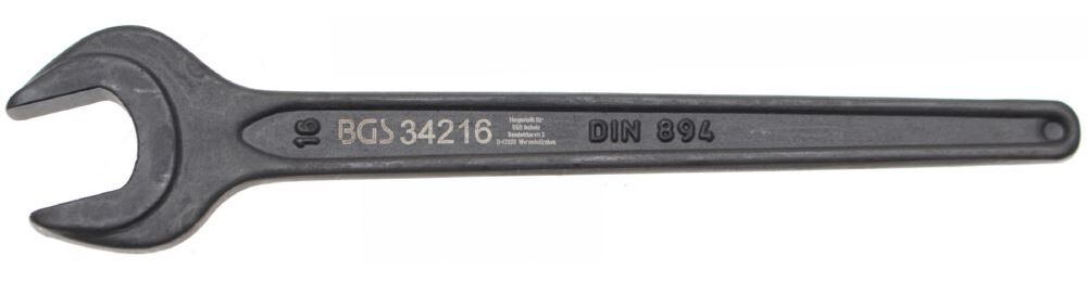 Produktbild BGS Einmaulschlüssel 16 mm DIN 894