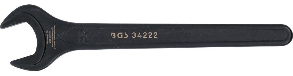 Produktbild BGS Einmaulschlüssel 22 mm DIN 894 bild 4