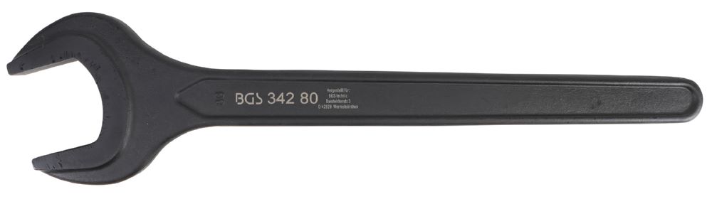 Produktbild BGS Einmaulschlüssel 80 mm DIN 894