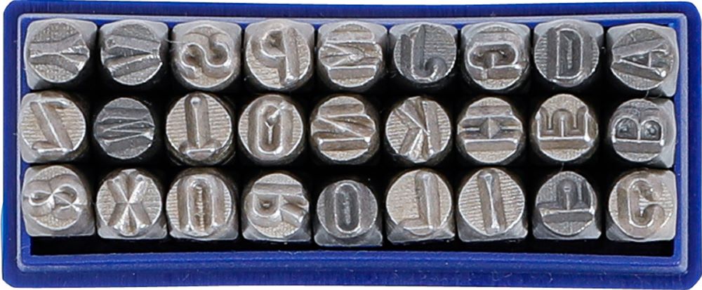 Produktbild BGS Einschlagbuchstaben 5 mm bild 2