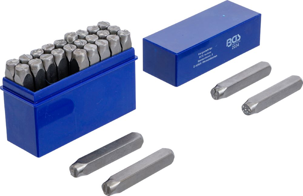 Produktbild BGS Einschlagbuchstaben 8 mm