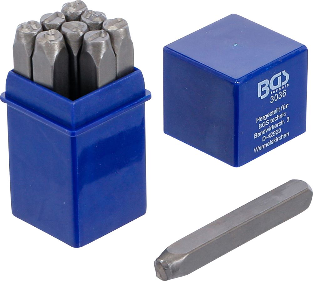 Produktbild BGS Einschlagzahlen 6 mm