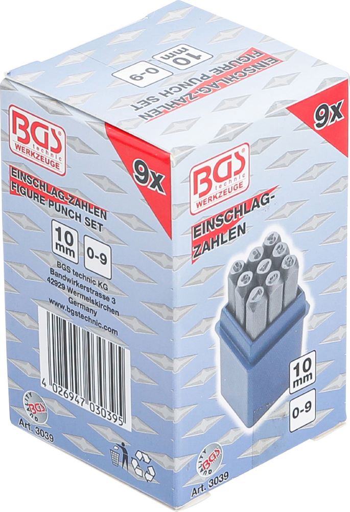 Produktbild BGS Einschlagzahlen 10 mm bild 5