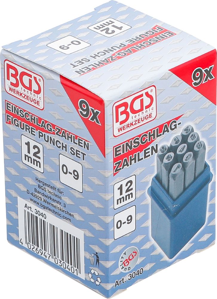 Produktbild BGS Einschlagzahlen 12 mm bild 5