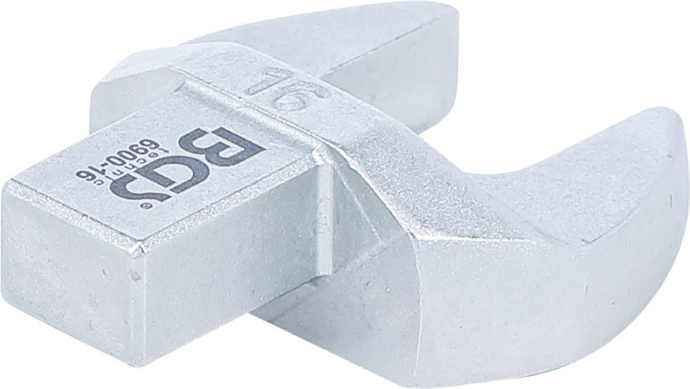 Produktbild BGS Einsteck Maulschlüssel 16 mm Aufnahme 9 x 12 mm bild 2