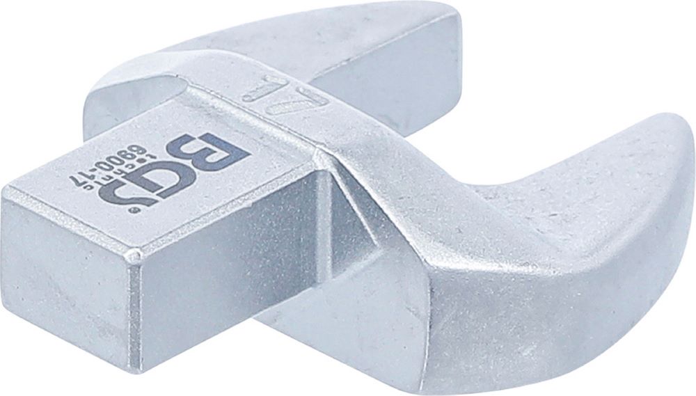 Produktbild BGS Einsteck Maulschlüssel 17 mm Aufnahme 9 x 12 mm bild 2