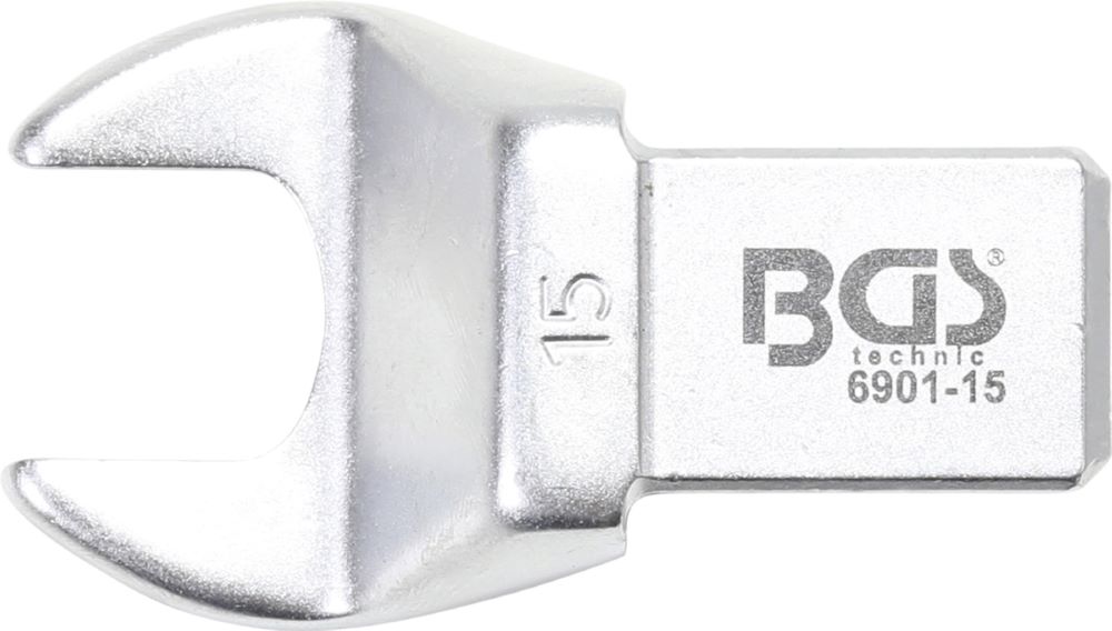Produktbild BGS Einsteck Maulschlüssel 15 mm Aufnahme 14 x 18 mm