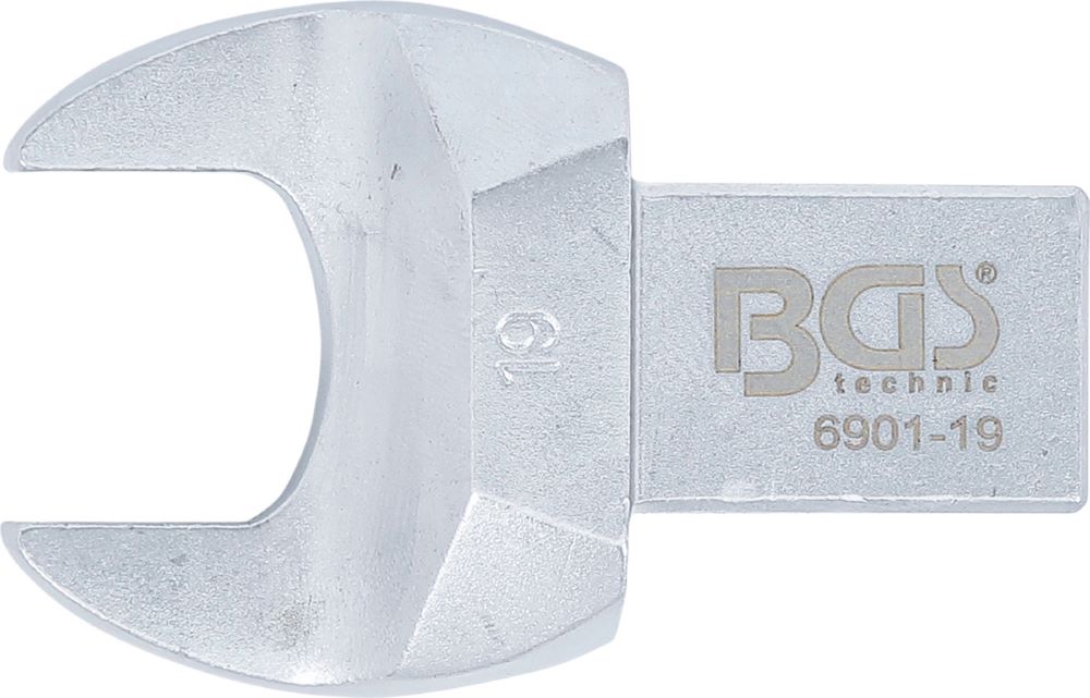 Produktbild BGS Einsteck Maulschlüssel 19 mm Aufnahme 14 x 18 mm bild 3