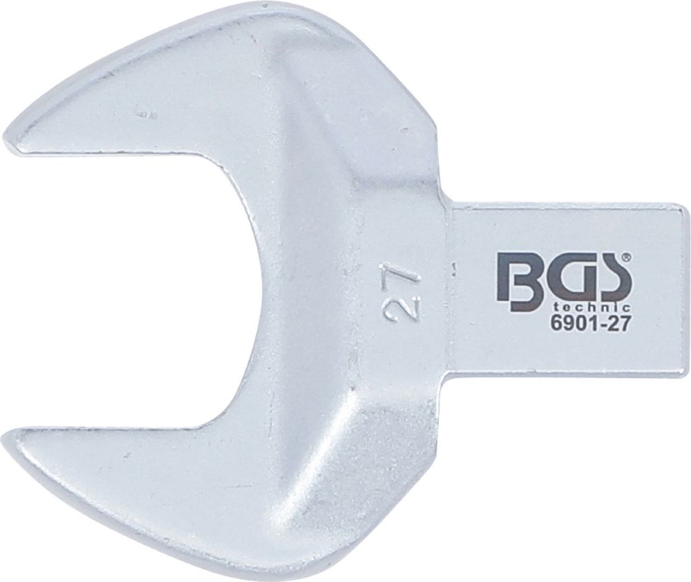 Produktbild BGS Einsteck Maulschlüssel 27 mm Aufnahme 14 x 18 mm bild 3