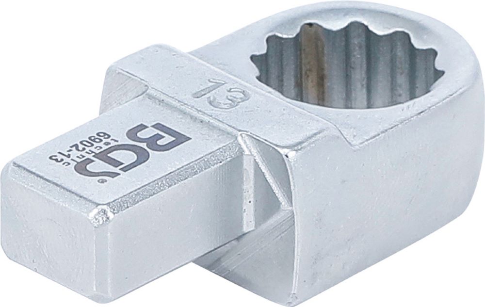 Produktbild BGS Einsteck Ringschlüssel 13 mm Aufnahme 9 x 12 mm bild 2