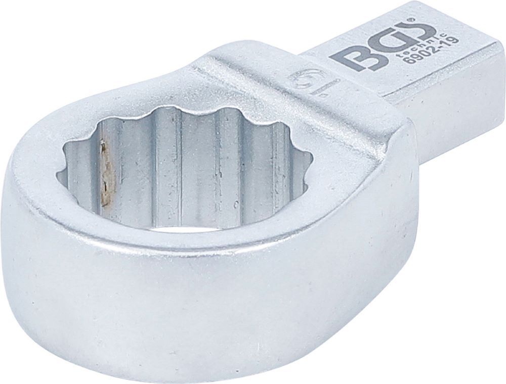 Produktbild BGS Einsteck Ringschlüssel 19 mm Aufnahme 9 x 12 mm