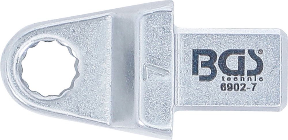 Produktbild BGS Einsteck Ringschlüssel 7 mm Aufnahme 9 x 12 mm bild 3