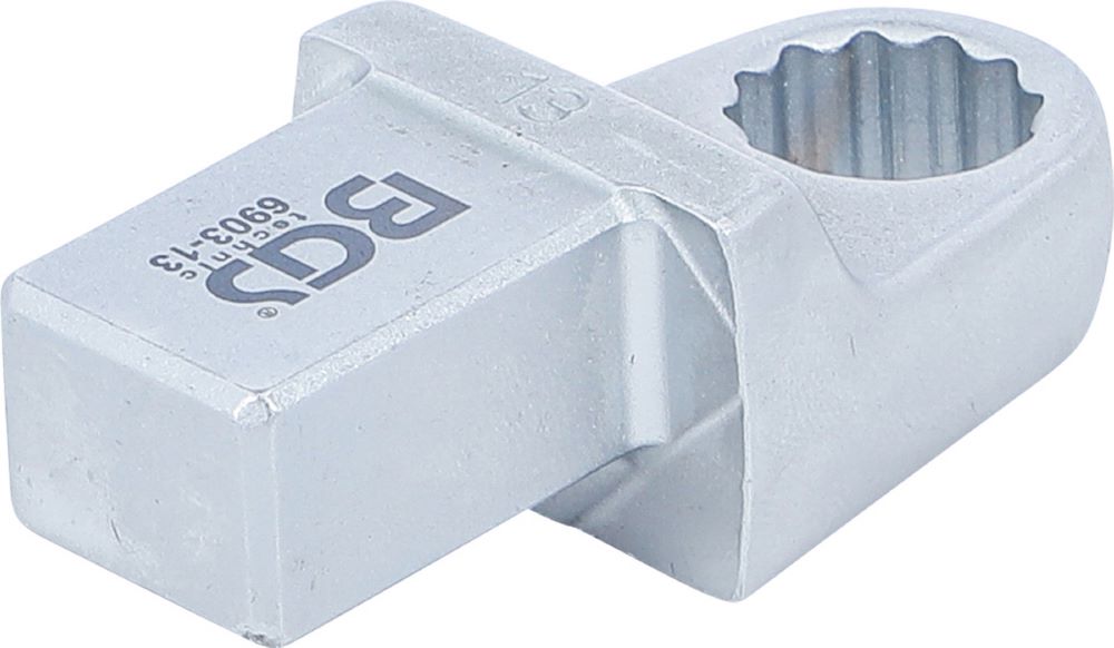 Produktbild BGS Einsteck Ringschlüssel 13 mm Aufnahme 14 x 18 mm bild 2
