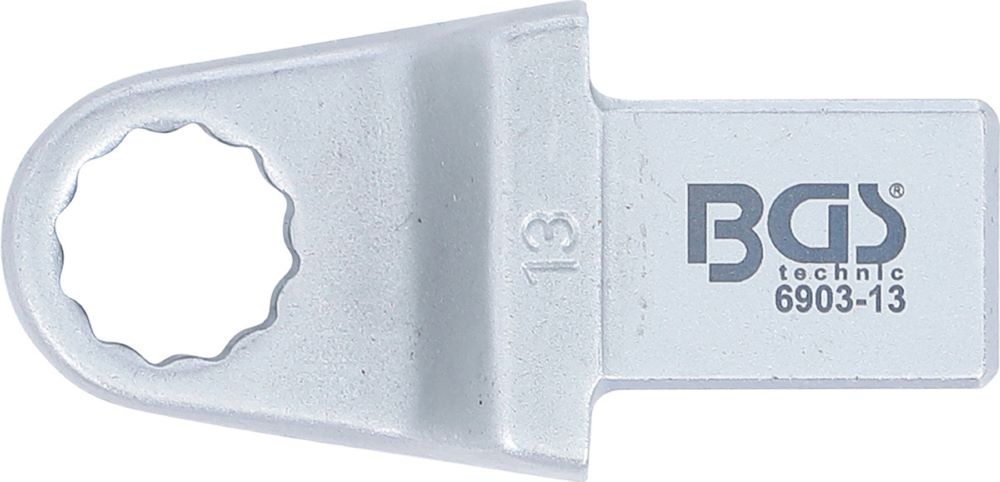Produktbild BGS Einsteck Ringschlüssel 13 mm Aufnahme 14 x 18 mm bild 3