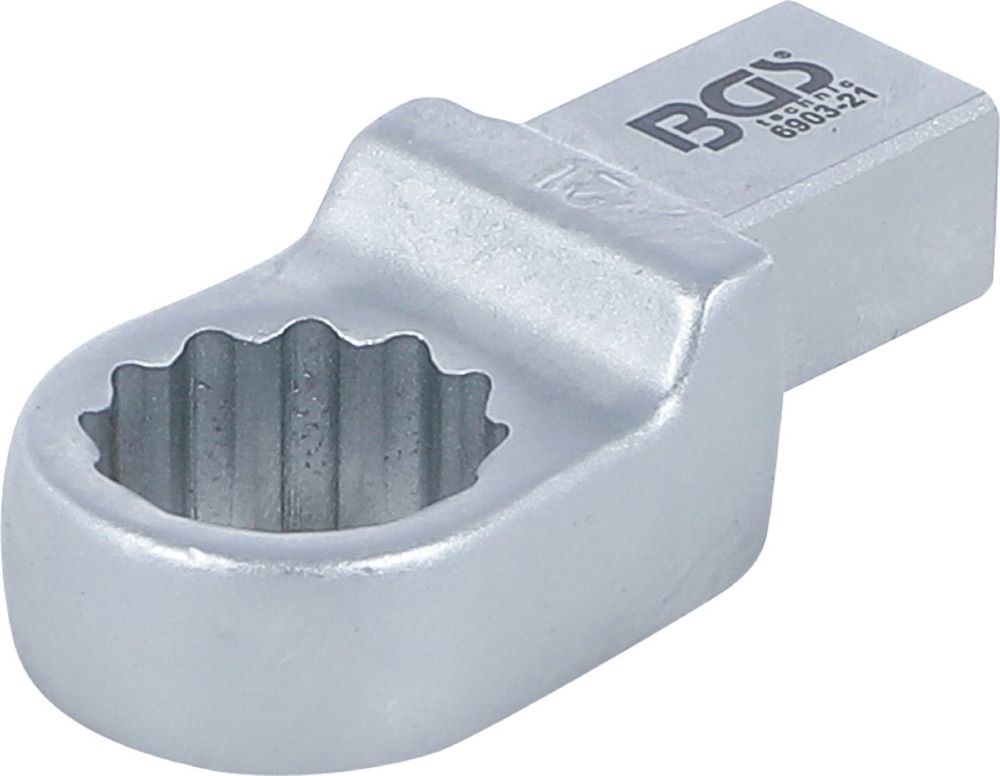 Produktbild BGS Einsteck Ringschlüssel 21 mm Aufnahme 14 x 18 mm