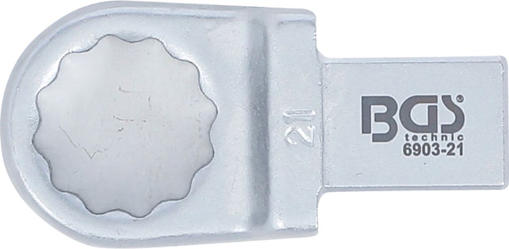 Produktbild BGS Einsteck Ringschlüssel 21 mm Aufnahme 14 x 18 mm bild 3