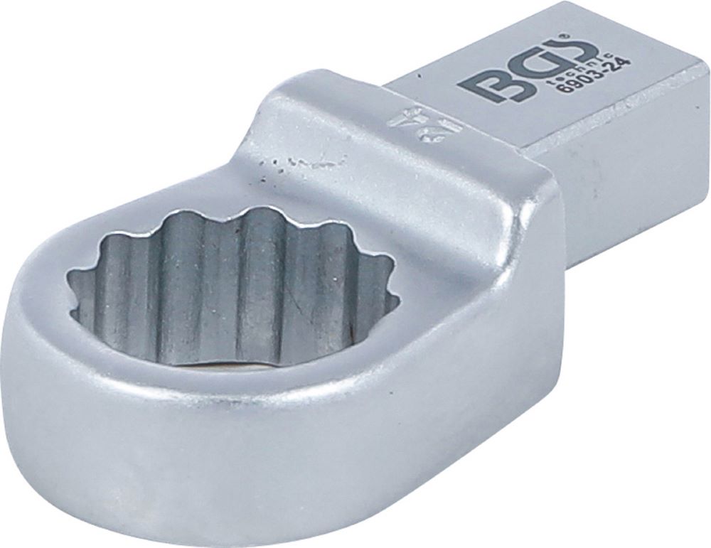 Produktbild BGS Einsteck Ringschlüssel 24 mm Aufnahme 14 x 18 mm