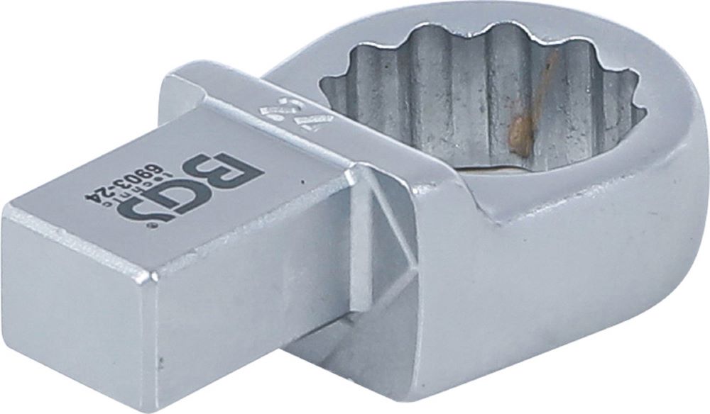 Produktbild BGS Einsteck Ringschlüssel 24 mm Aufnahme 14 x 18 mm bild 2
