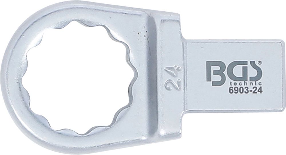 Produktbild BGS Einsteck Ringschlüssel 24 mm Aufnahme 14 x 18 mm bild 3