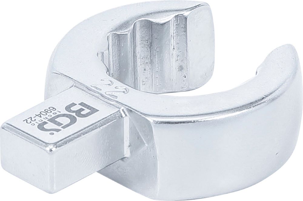 Produktbild BGS Einsteck Ringschlüssel 22 mm Aufnahme 9 x 12 mm bild 2