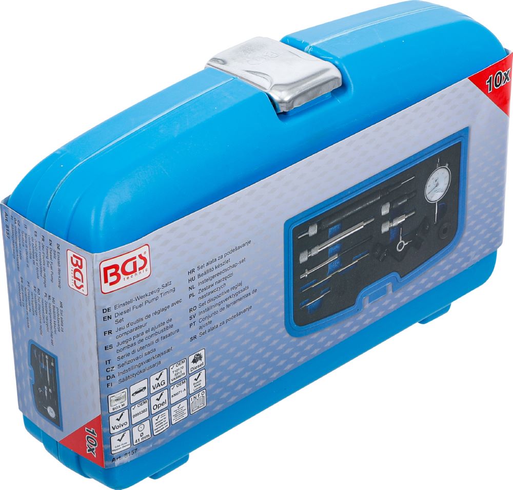 Produktbild BGS Einstell Werkzeug Satz für Dieselpumpen 10 teilig bild 6