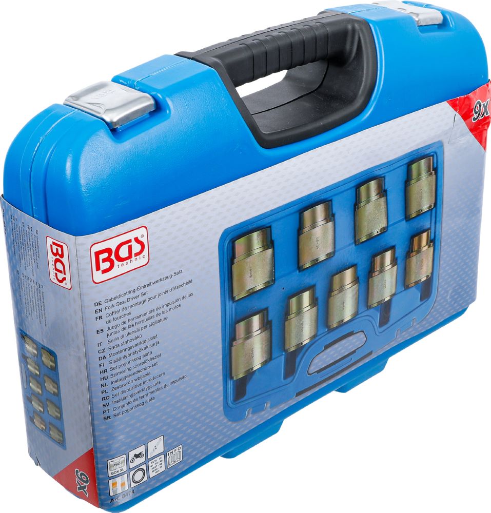 Produktbild BGS Eintreibwerkzeug Satz für Motorrad-Gabeldichtringe 9 teilig bild 6