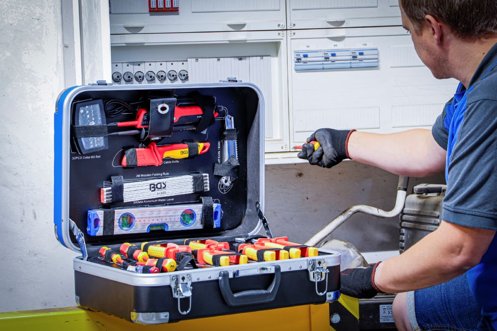 Produktbild Elektriker Werkzeugkoffer 118 teilig bild 3