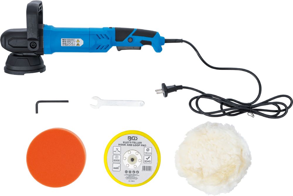 Produktbild BGS Elektro Exzenter Poliermaschine max. 6000 U/min 900 W bild 2